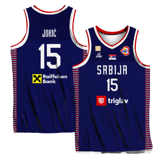 Nikola Jokic Serbia Jersey