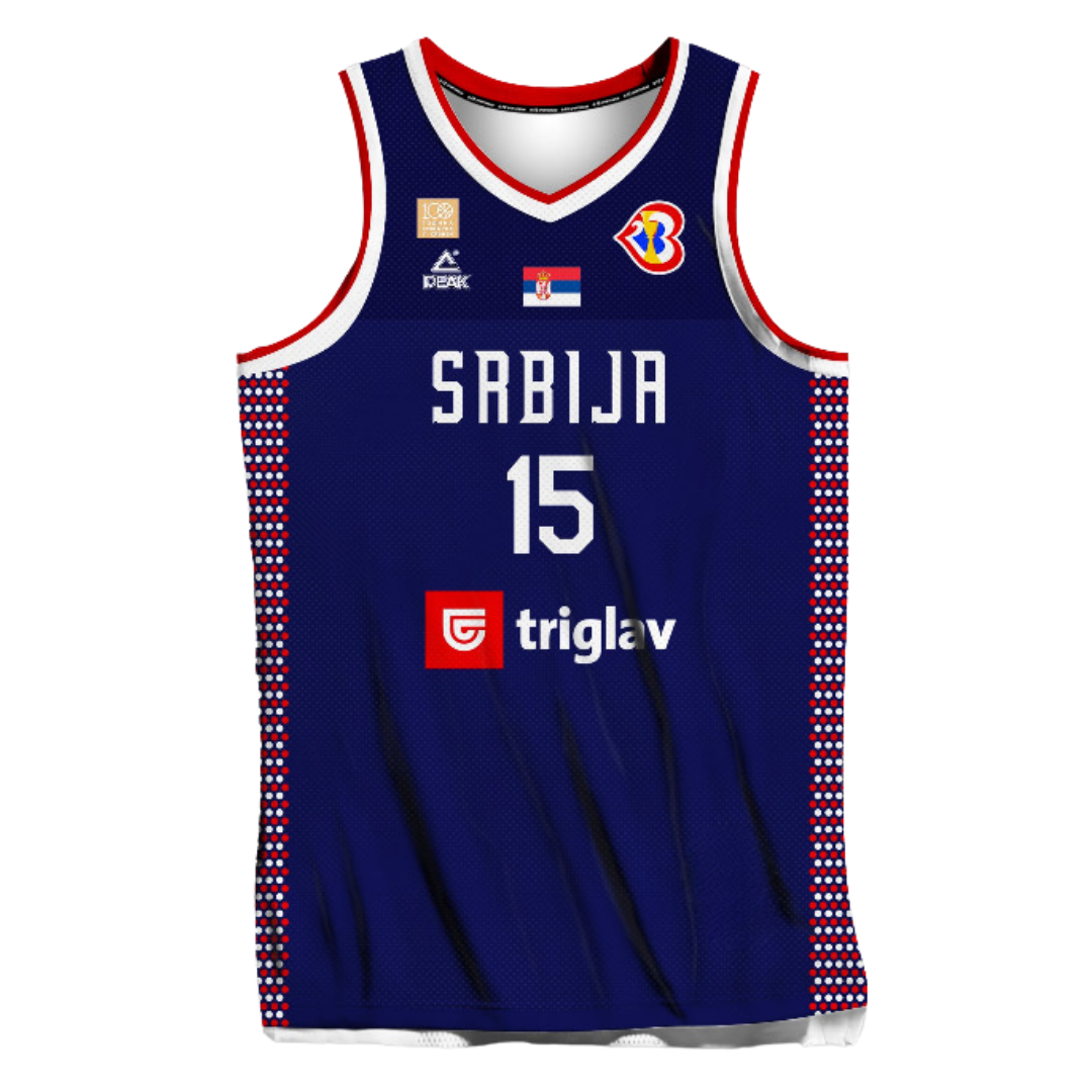 Nikola Jokic Serbia Jersey