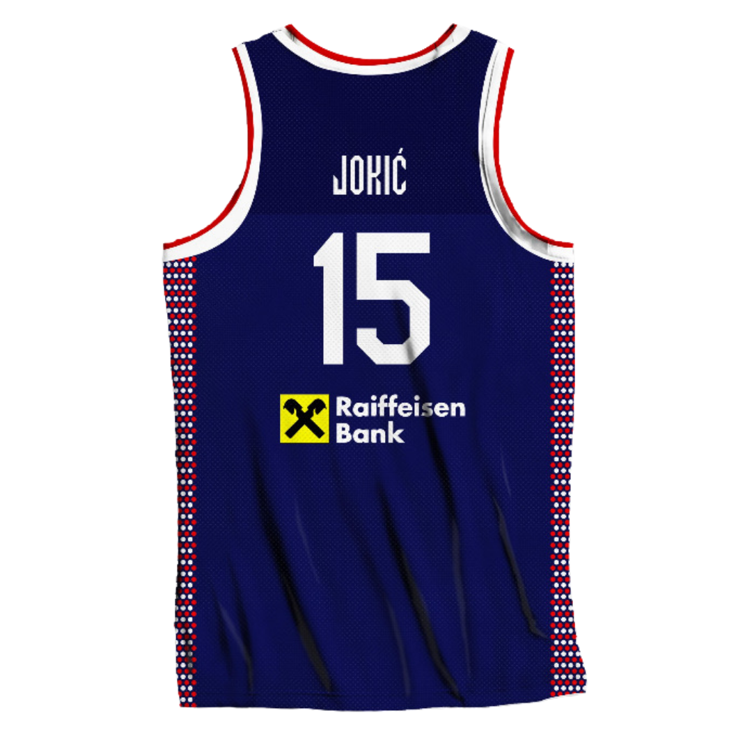 Nikola Jokic Serbia Jersey