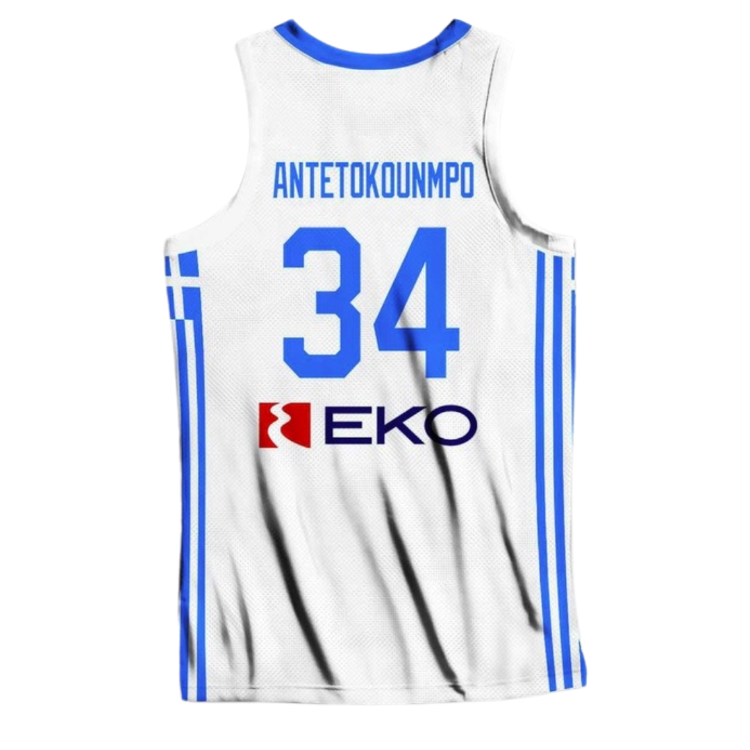 Giannis Antetokounmpo Greece Jersey