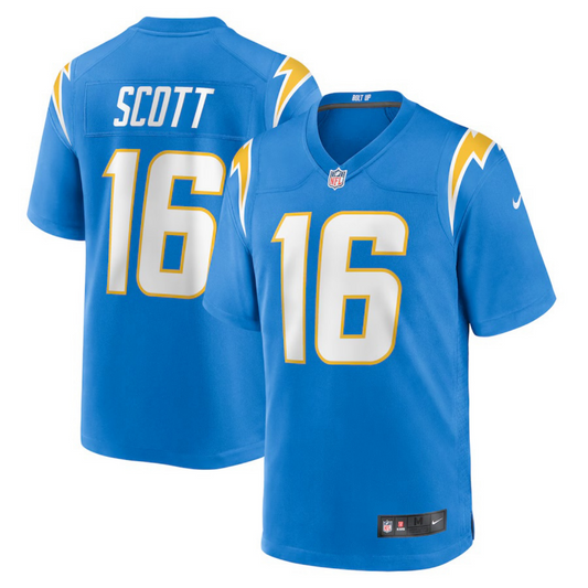 JK Scott Los Angeles Chargers Jersey