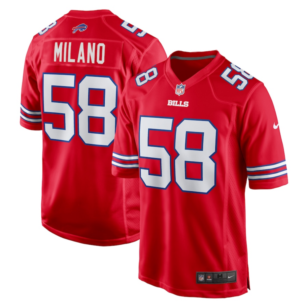 Matt Milano Buffalo Bills Jersey