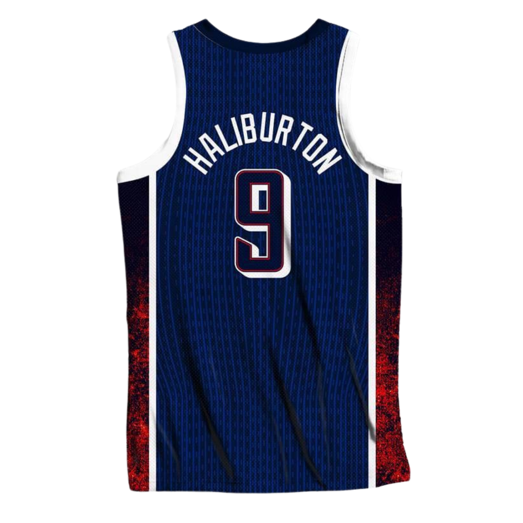 Tyrese Haliburton 2024 Team USA Jersey