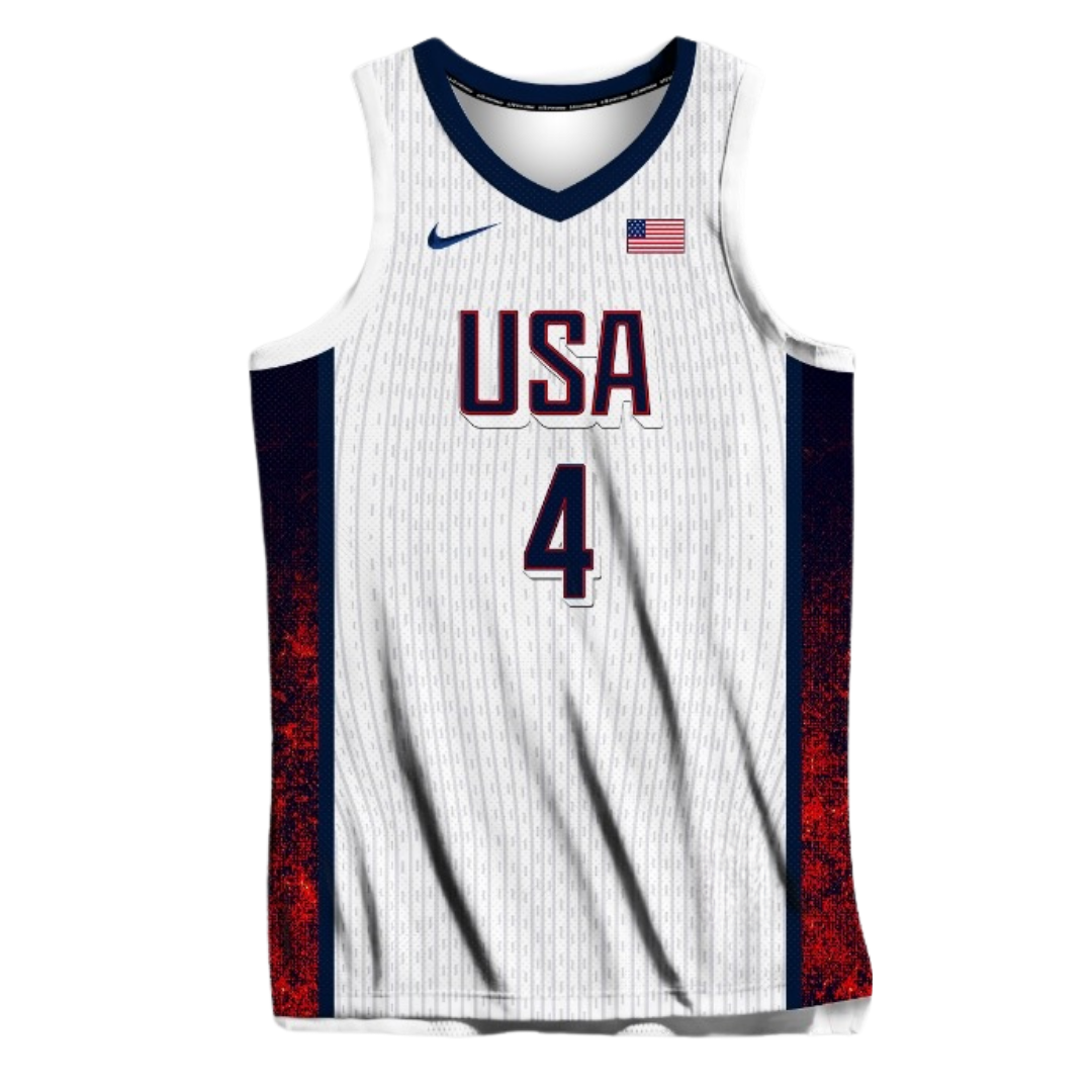 Stephen Curry 2024 Team USA Jersey