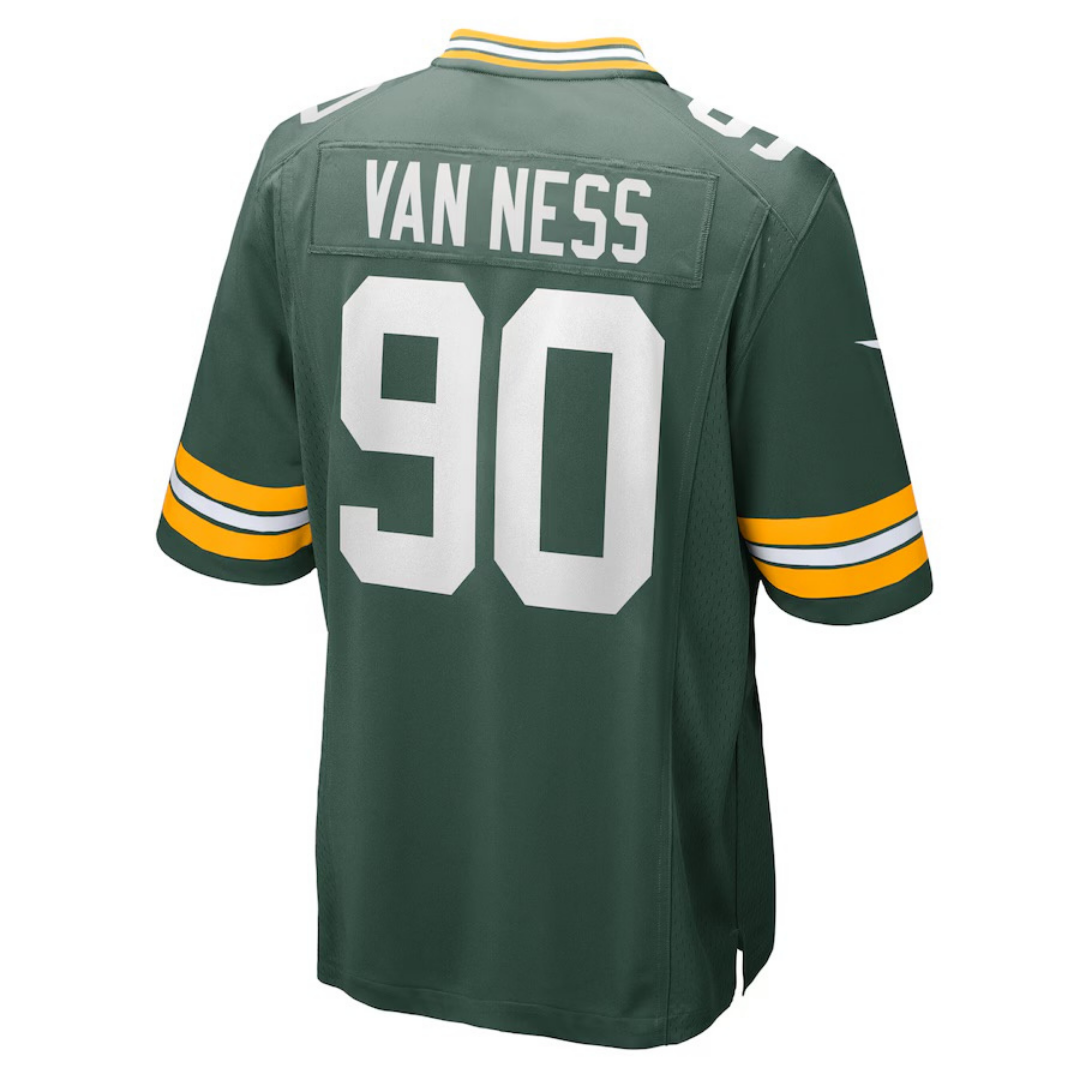 Lukas Van Ness Green Bay Packers Jersey