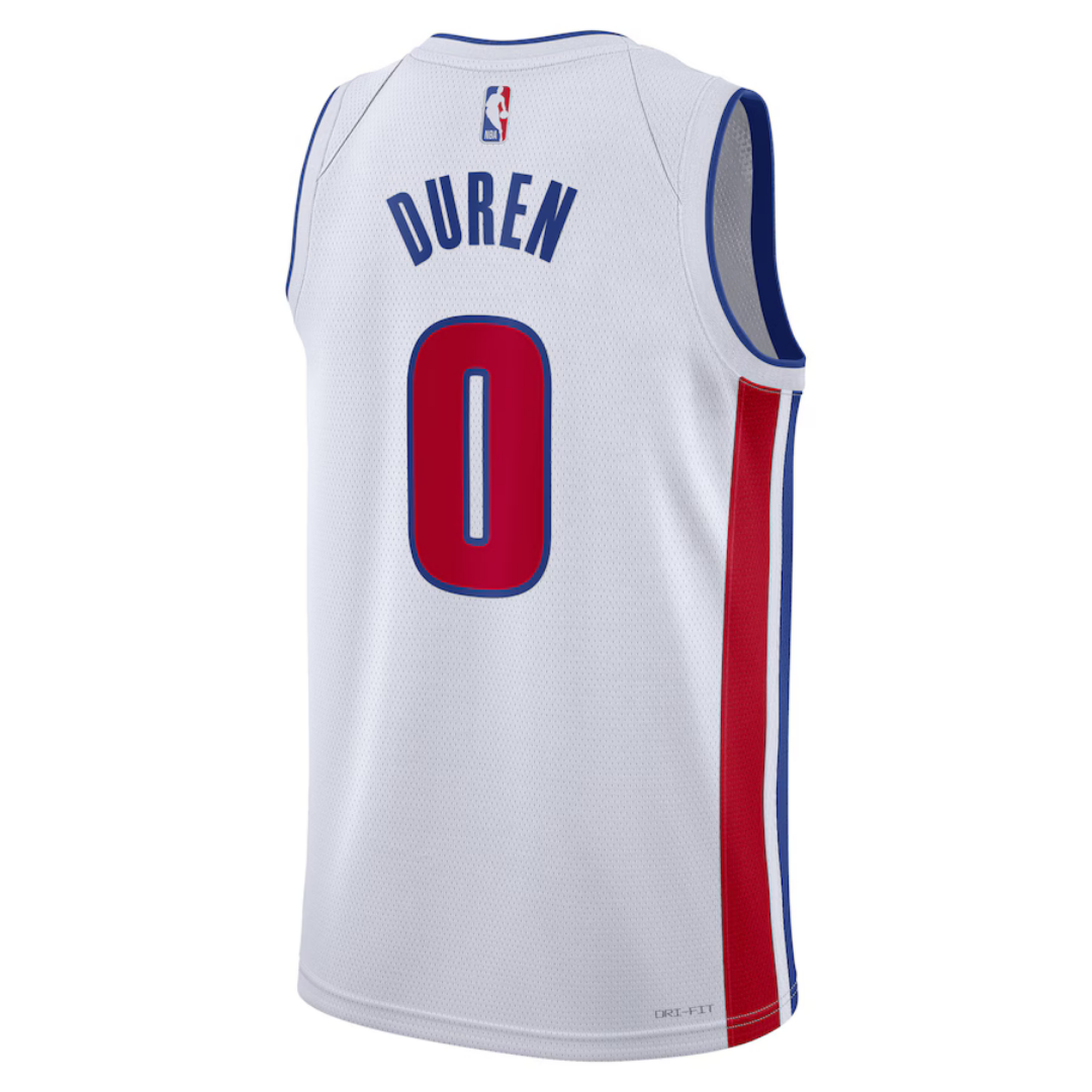 Jalen Duren Detroit Pistons Jersey