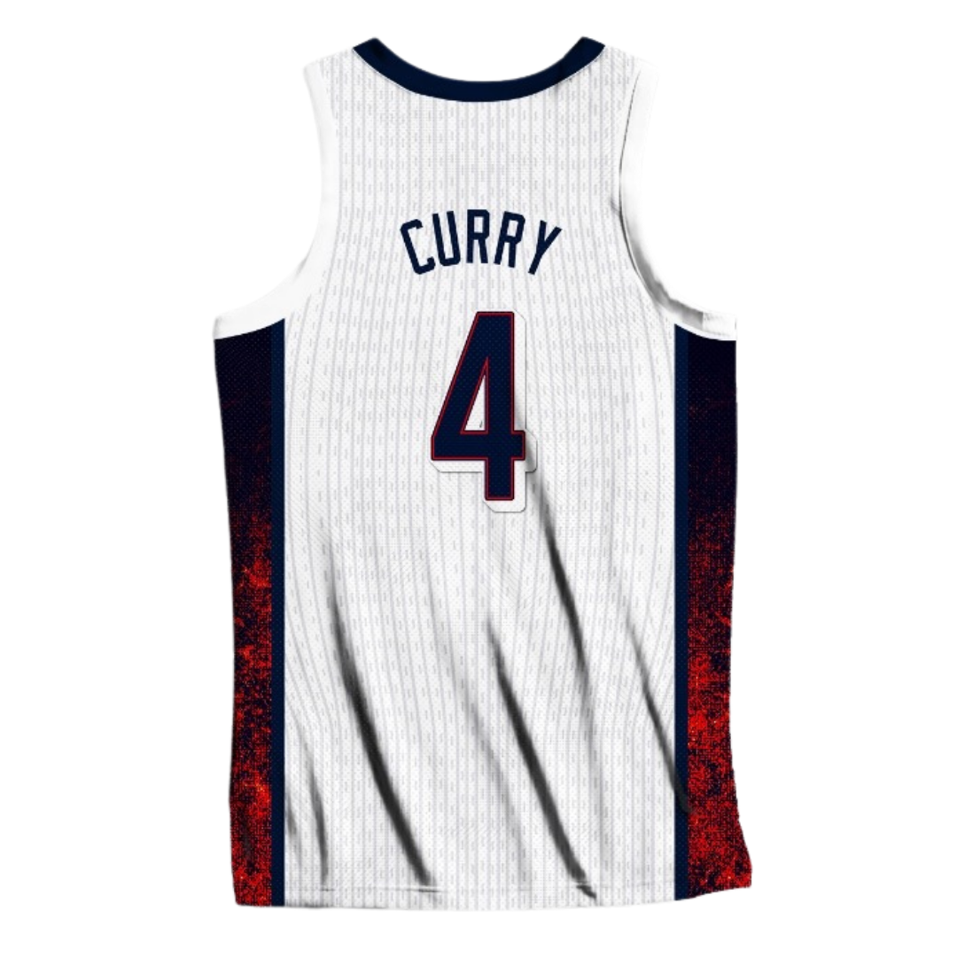 Stephen Curry 2024 Team USA Jersey