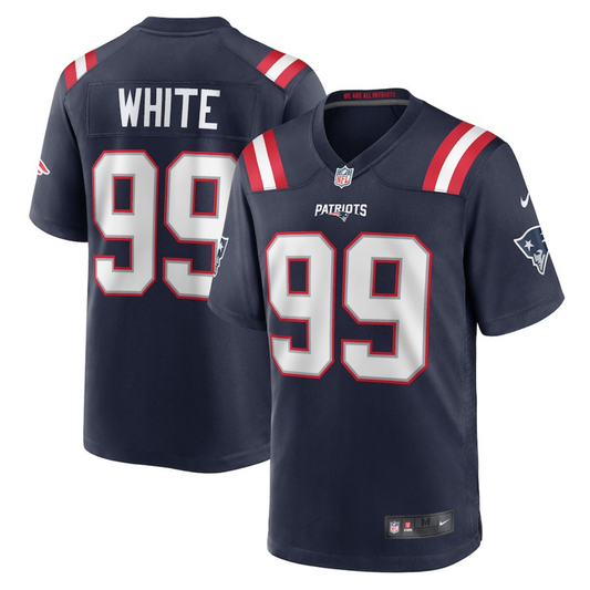 Keion White New England Patroits Jersey