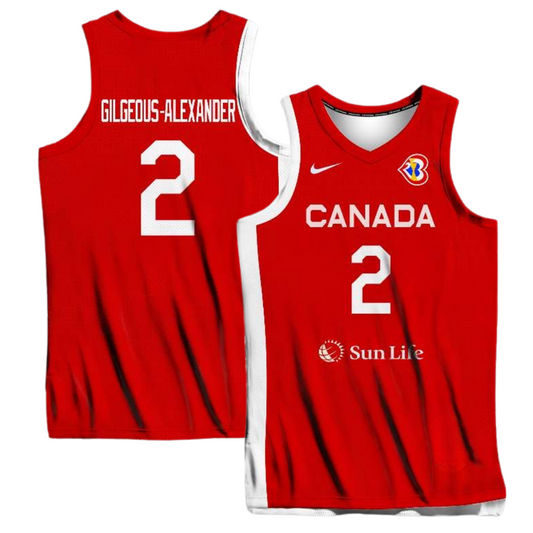 Shai Gilgeous Alexander Canada Jersey