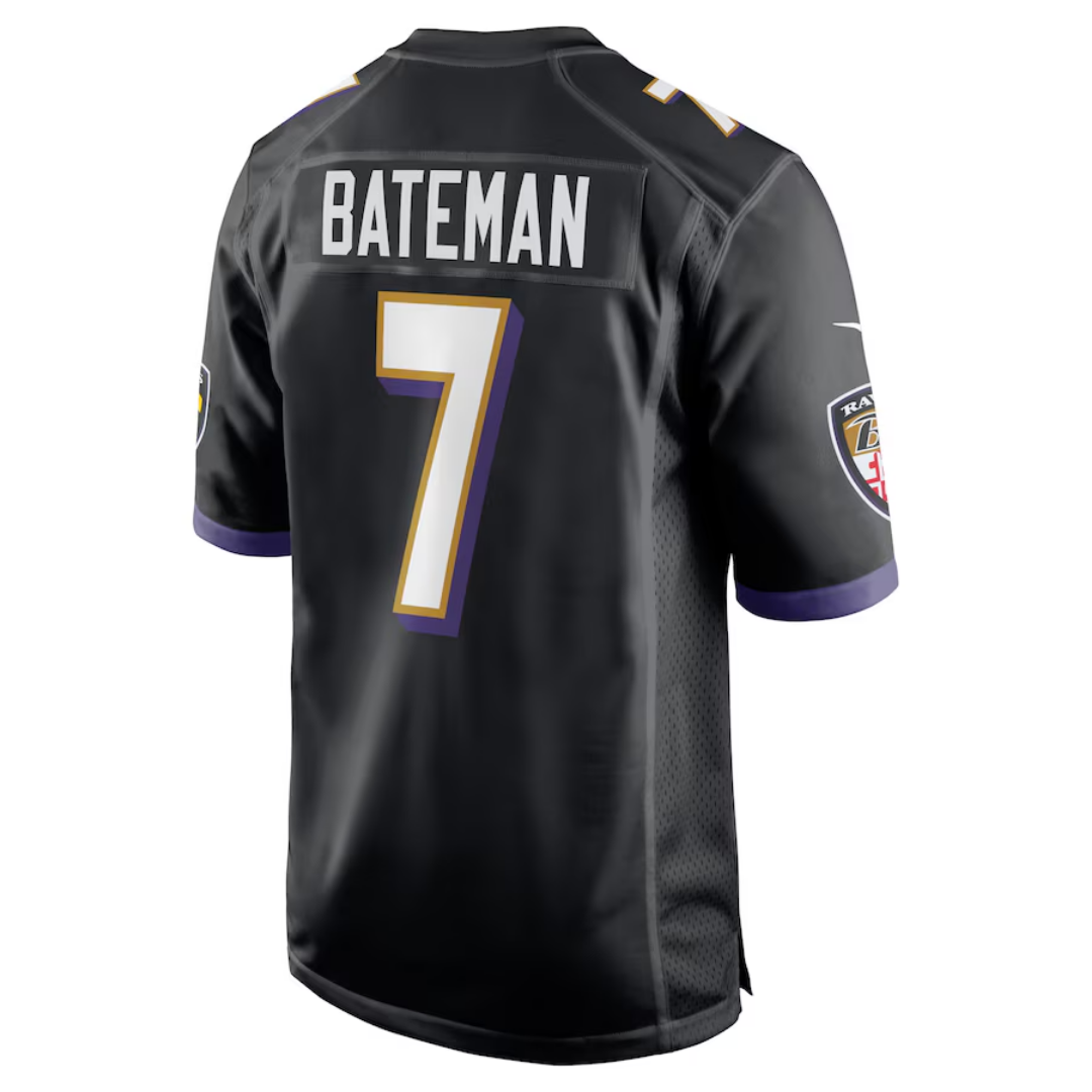 Rashod Bateman Baltimore Ravens Jersey