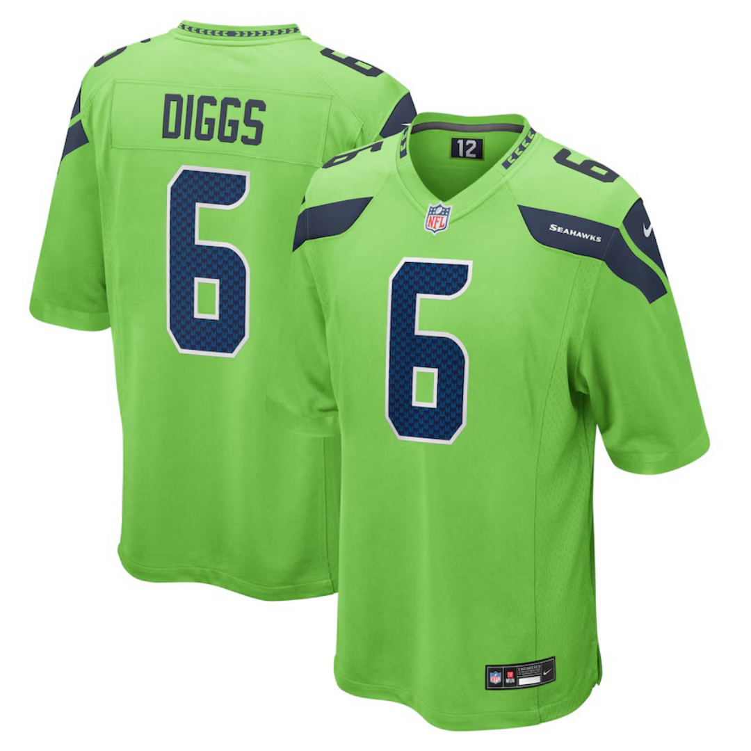 Quandre Diggs Seattle Seahawks Jersey