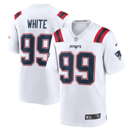 Keion White New England Patroits Jersey