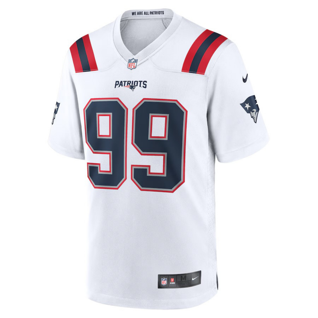 Keion White New England Patroits Jersey