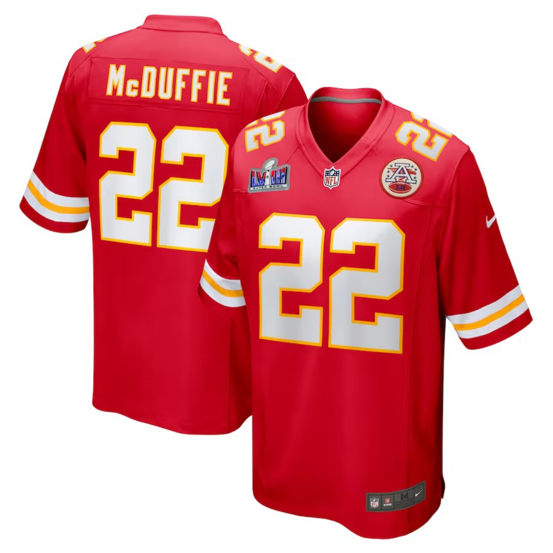 Trent McDuffie Kansas City Chiefs Jersey