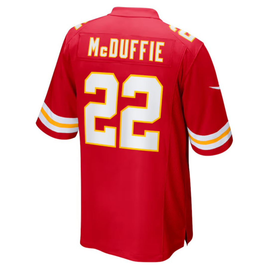 Trent McDuffie Kansas City Chiefs Jersey