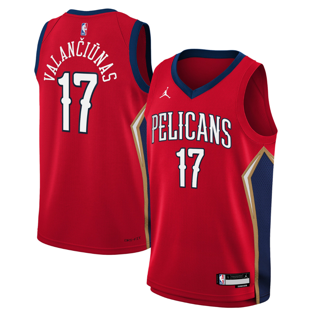 Jonas Valanciunas New Orleans Pelicans Jersey