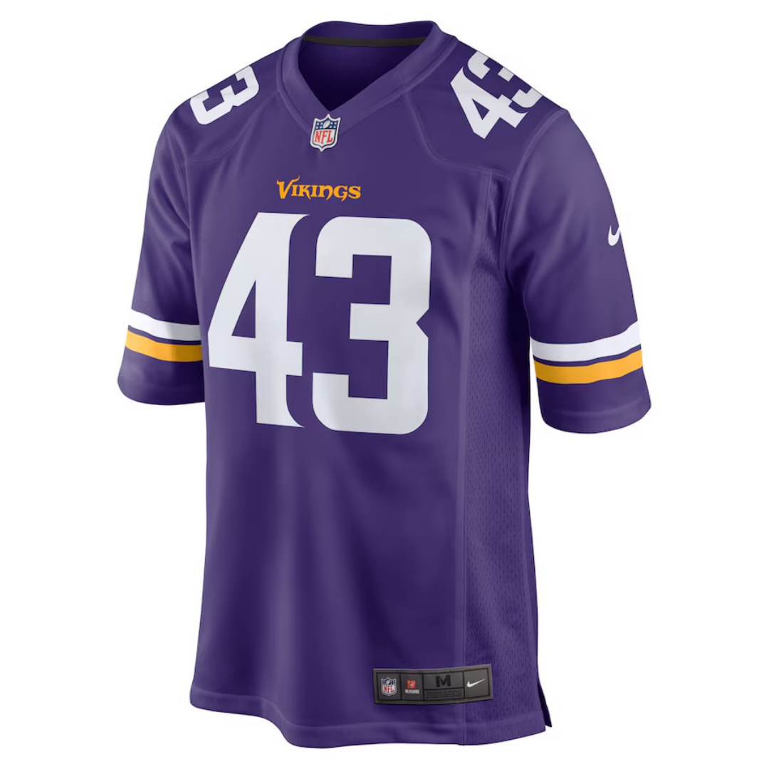 Andrew Van Ginkel Minnesota Vikings Jersey