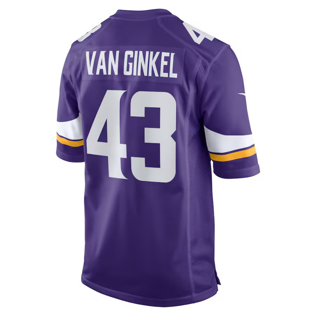 Andrew Van Ginkel Minnesota Vikings Jersey