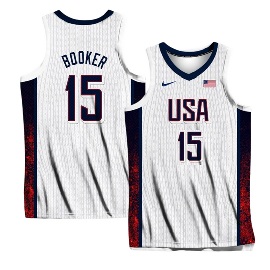 Devin Booker 2024 Team USA Jersey