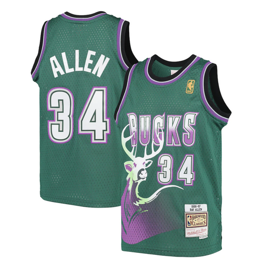 Ray Allen Milwaukee Bucks Jersey