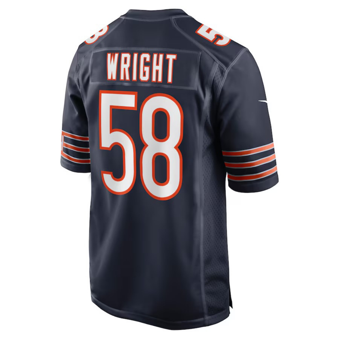 Darnell Wright Chicago Bears Jersey