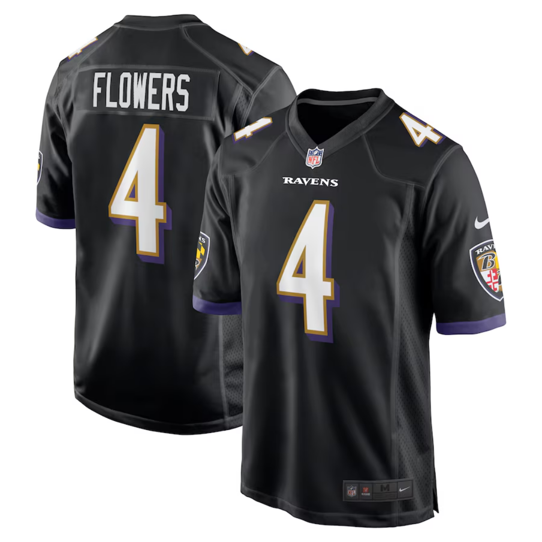 Zay Flowers Baltimore Ravens Jersey