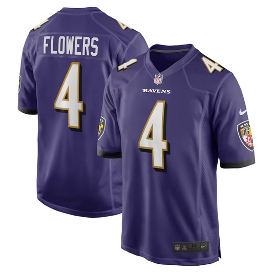 Zay Flowers Baltimore Ravens Jersey