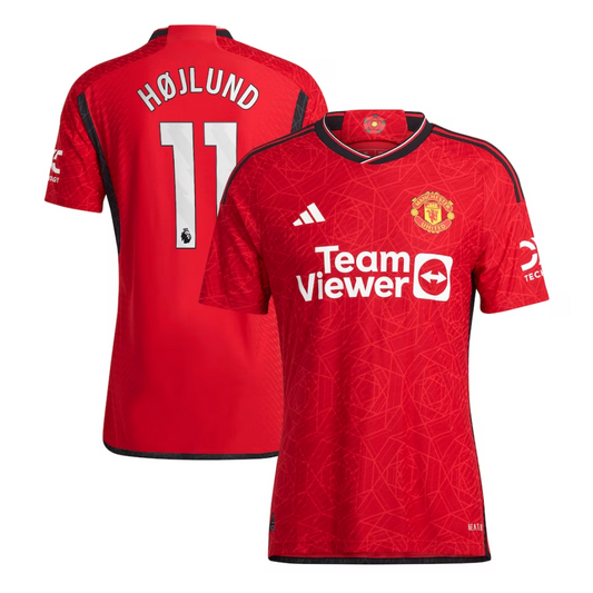 Rasmus Hojlund Manchester United Jersey