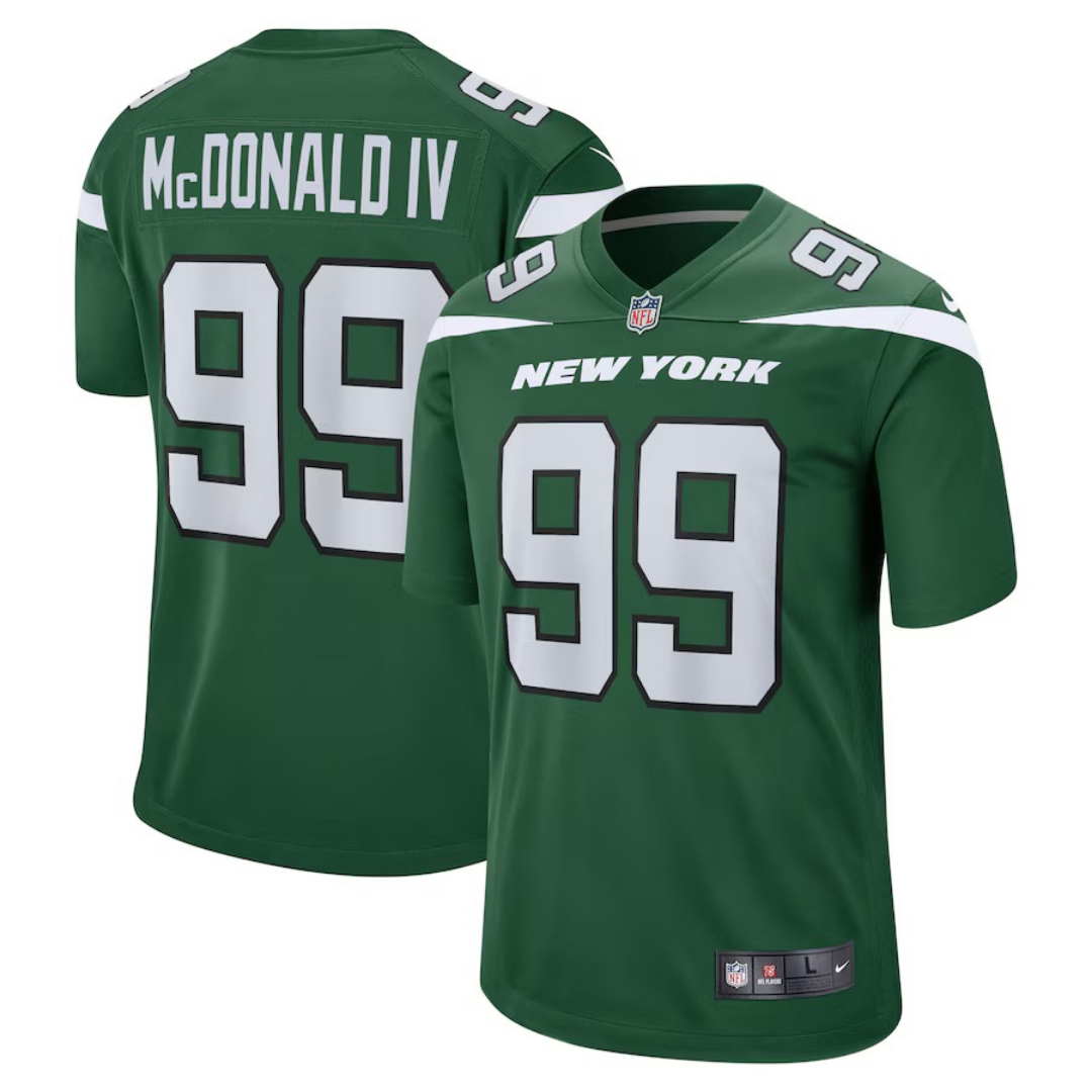 Will McDonald IV New York Jets Jersey