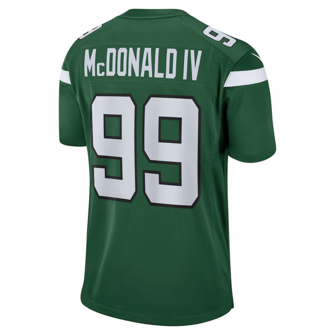 Will McDonald IV New York Jets Jersey