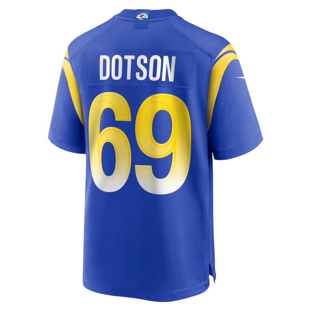 Kevin Dotson Los Angeles Rams Jersey