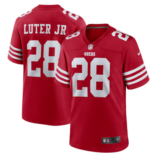 Darrell Luter Jr San Francisco 49ers Jersey