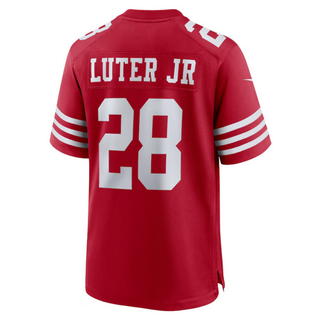 Darrell Luter Jr San Francisco 49ers Jersey