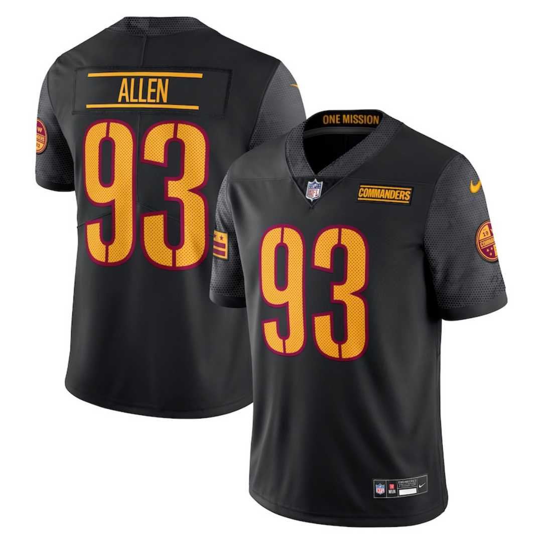 Jonathan Allen Washington Commanders Jersey