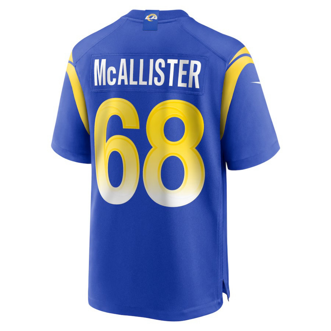 Mike McAllister Los Angeles Rams Jersey