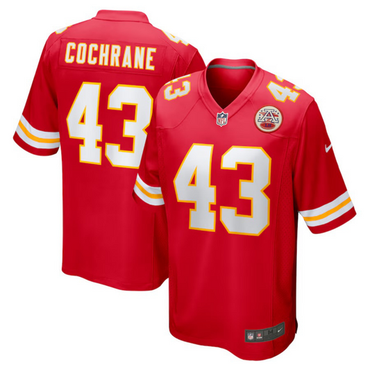 Jack Cochrane Kansas City Chiefs Jersey