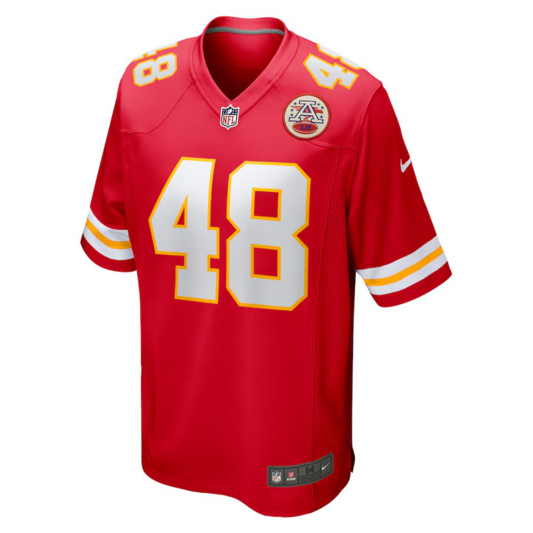 Cole Christiansen Kansas City Chief Jersey