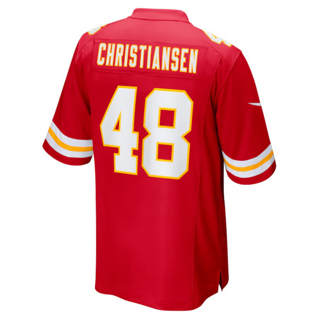 Cole Christiansen Kansas City Chief Jersey