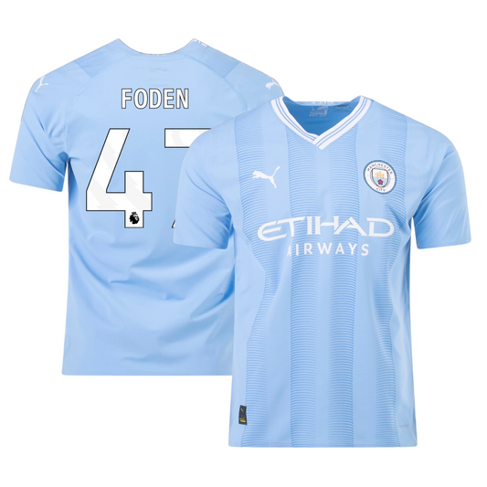 Phil Foden Manchester City Jersey