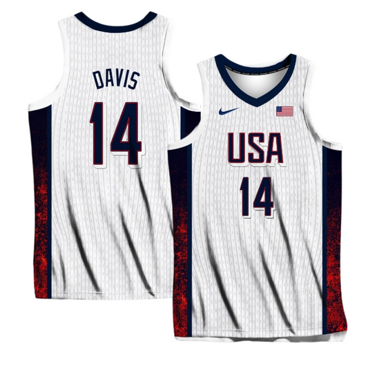 Anthony Davis 2024 Team USA Jersey
