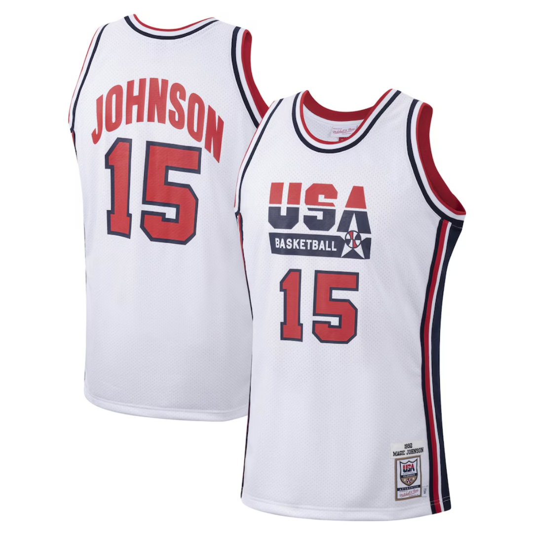 Magic Johnson 1992 Team USA Jersey