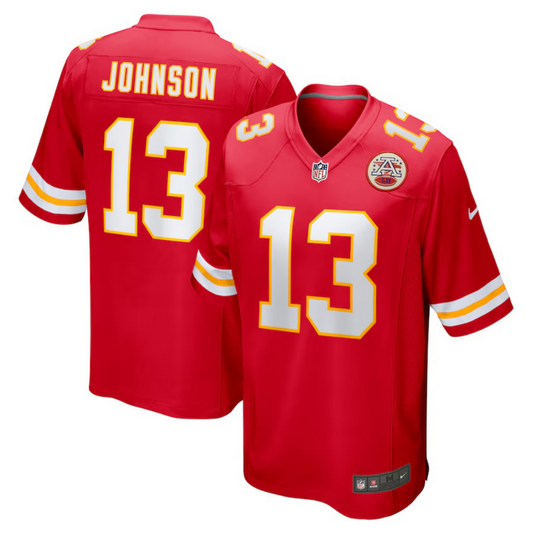 Nazeeh Johnson Kansas City Chiefs Jersey