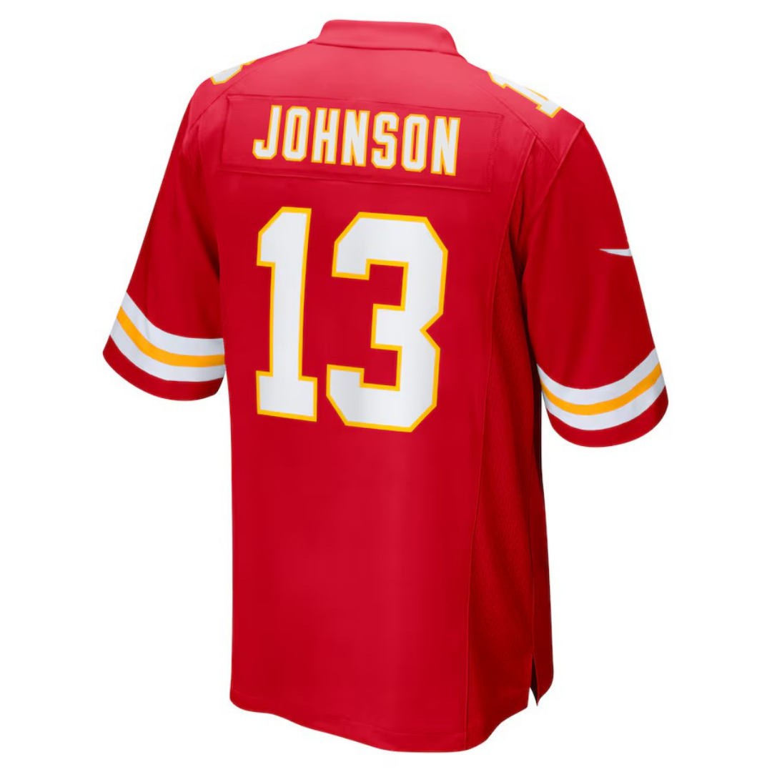 Nazeeh Johnson Kansas City Chiefs Jersey