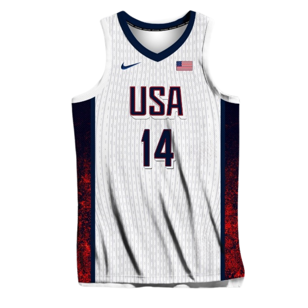 Anthony Davis 2024 Team USA Jersey