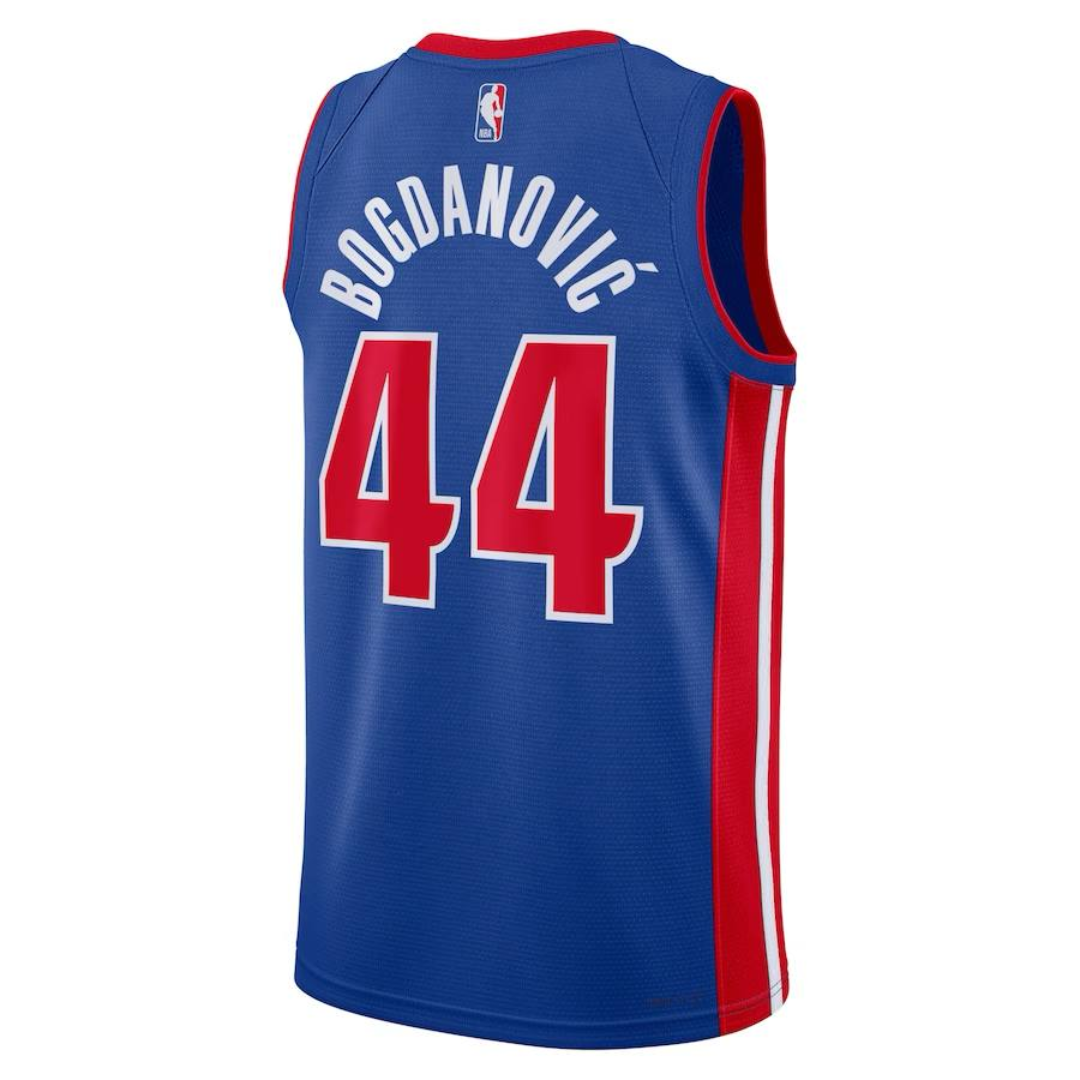 Bojan Bogdanovic Detroit Pistons Jersey