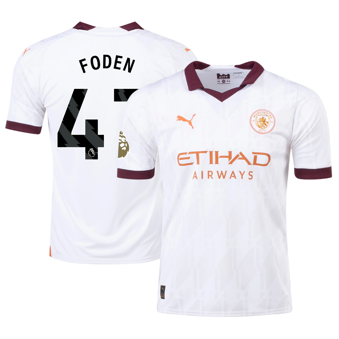 Phil Foden Manchester City Jersey