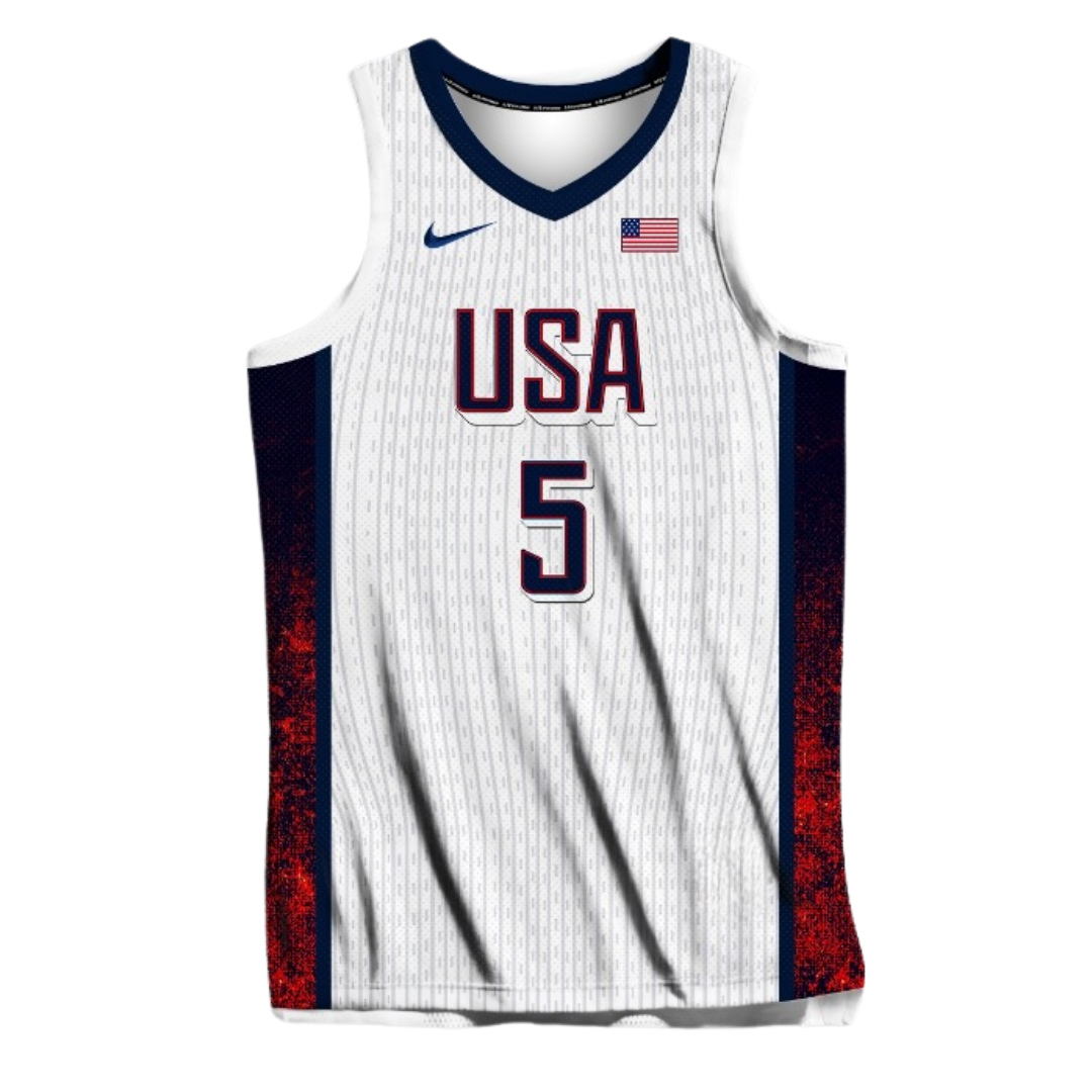 Anthony Edwards 2024 Team USA Jersey