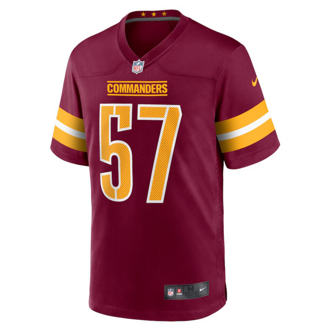 Cody Barton Washington Commanders Jersey