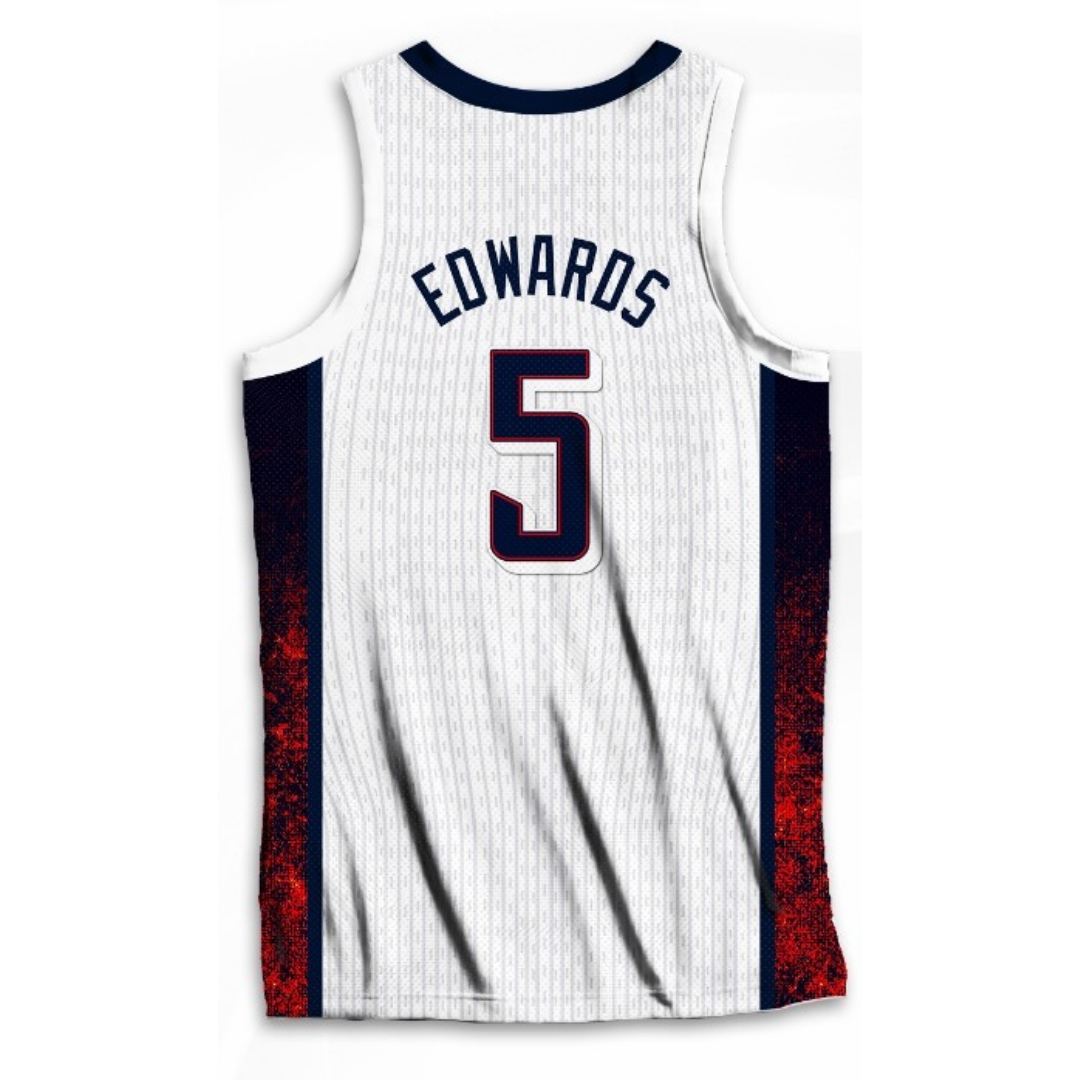 Anthony Edwards 2024 Team USA Jersey