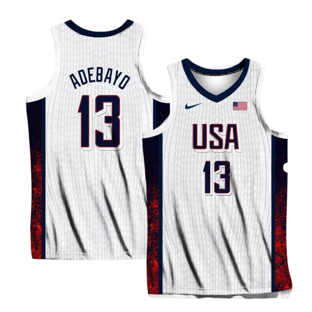 Bam Adebayo 2024 Team USA Jersey